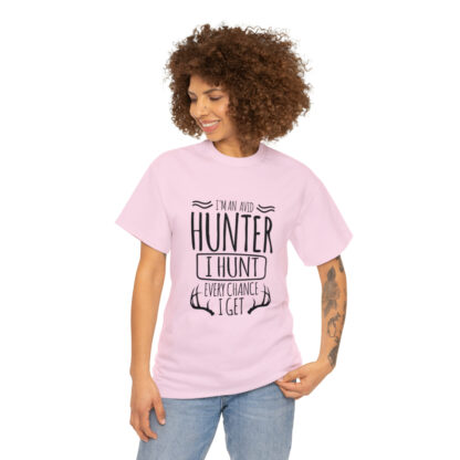 Im an avid hunter - Heavy Cotton Tee - Image 87