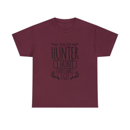 Im an avid hunter - Heavy Cotton Tee - Image 49