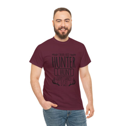 Im an avid hunter - Heavy Cotton Tee - Image 53