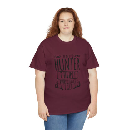 Im an avid hunter - Heavy Cotton Tee - Image 55