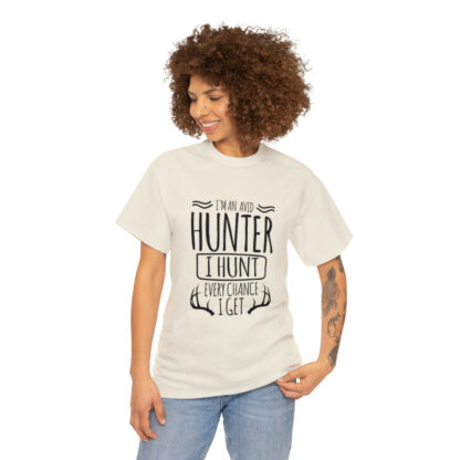 Im an avid hunter - Heavy Cotton Tee - Image 63