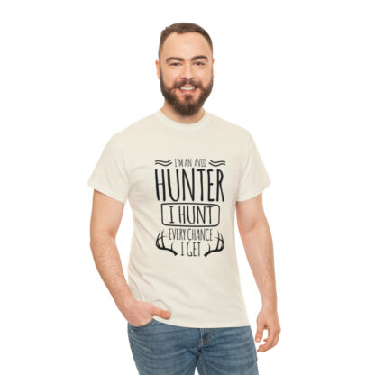 Im an avid hunter - Heavy Cotton Tee - Image 65