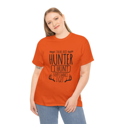 Im an avid hunter - Heavy Cotton Tee - Image 4