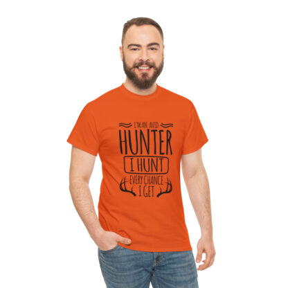 Im an avid hunter - Heavy Cotton Tee - Image 5