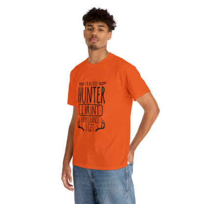 Im an avid hunter - Heavy Cotton Tee - Image 6