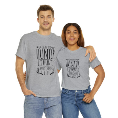 Im an avid hunter - Heavy Cotton Tee - Image 34