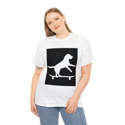 Skatebordercollie - Heavy Cotton Tee - Image 16