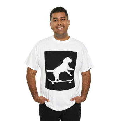 Skatebordercollie - Heavy Cotton Tee - Image 20