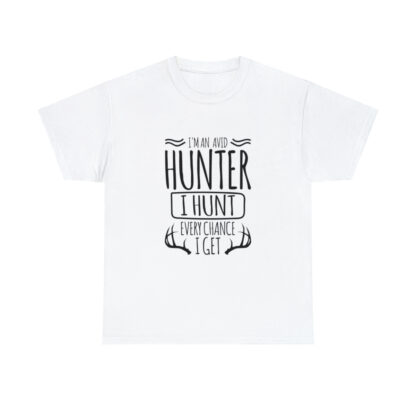 Im an avid hunter - Heavy Cotton Tee - Image 13