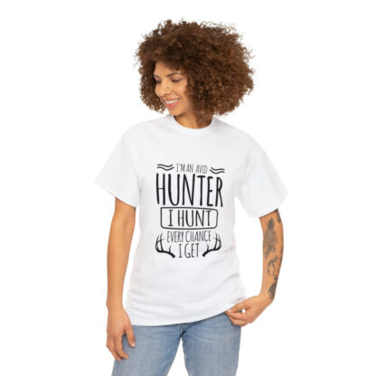 Im an avid hunter - Heavy Cotton Tee - Image 15