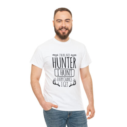 Im an avid hunter - Heavy Cotton Tee - Image 17