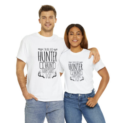 Im an avid hunter - Heavy Cotton Tee - Image 22