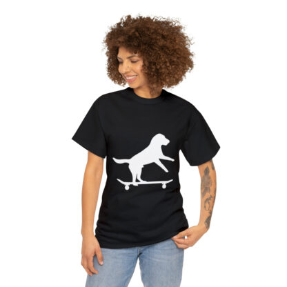 Skatebordercollie - Heavy Cotton Tee - Image 3