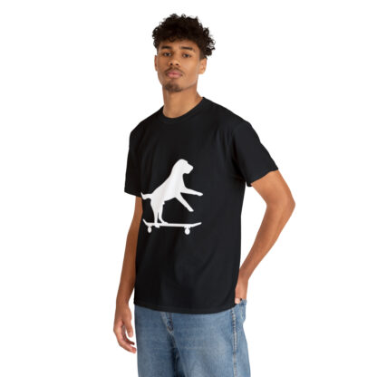 Skatebordercollie - Heavy Cotton Tee - Image 6