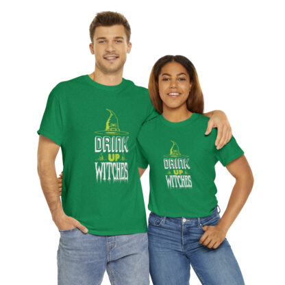 Drink up Witches -  Heavy Cotton Tee - Image 46