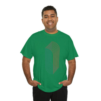 3D Tunnel - Heavy Cotton Tee - Image 56