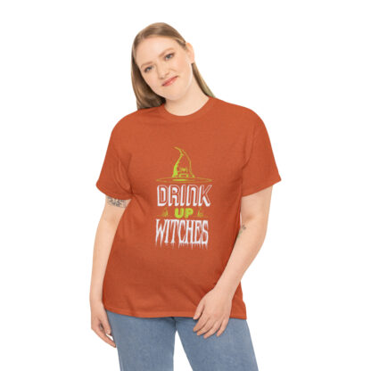 Drink up Witches -  Heavy Cotton Tee - Image 4