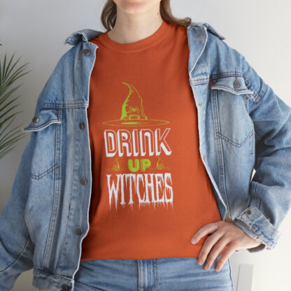 Drink up Witches -  Heavy Cotton Tee - Image 9