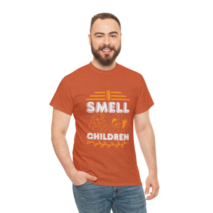 I smell children -  Heavy Cotton Tee - Image 5