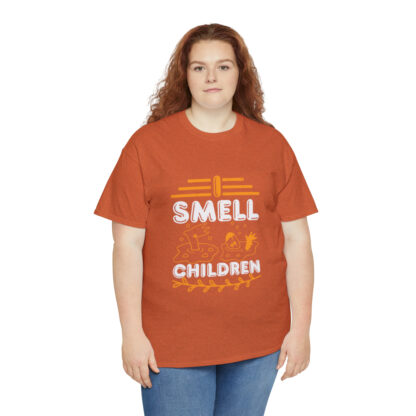 I smell children -  Heavy Cotton Tee - Image 7