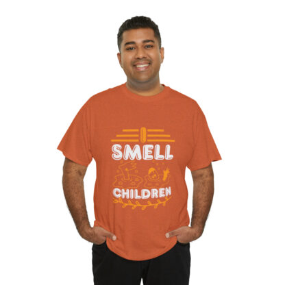 I smell children -  Heavy Cotton Tee - Image 8