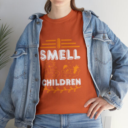 I smell children -  Heavy Cotton Tee - Image 9