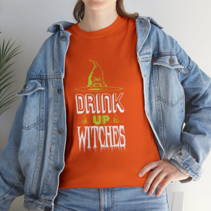 Drink up Witches -  Heavy Cotton Tee - Image 33