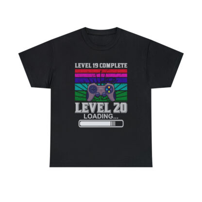 Level 20 Loading - Heavy Cotton Tee