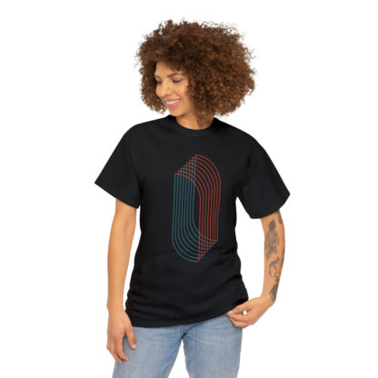 3D Tunnel - Heavy Cotton Tee - Image 3