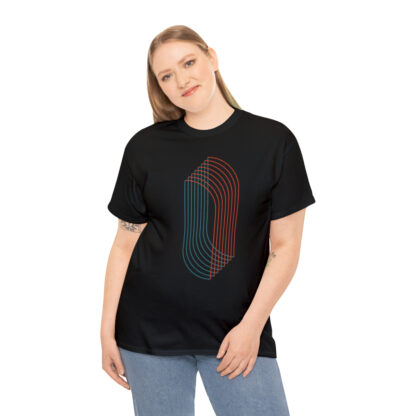 3D Tunnel - Heavy Cotton Tee - Image 4