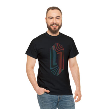 3D Tunnel - Heavy Cotton Tee - Image 5