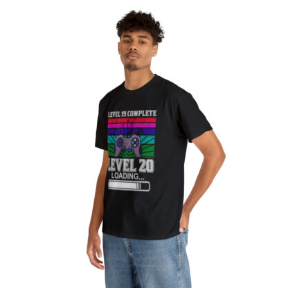 Level 20 Loading - Heavy Cotton Tee - Image 6