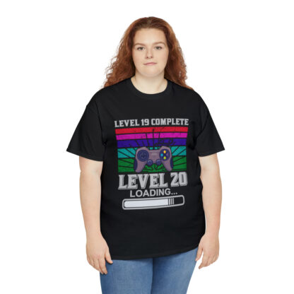 Level 20 Loading - Heavy Cotton Tee - Image 7