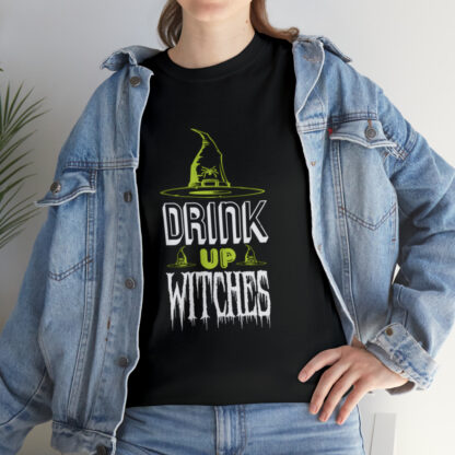 Drink up Witches -  Heavy Cotton Tee - Image 21