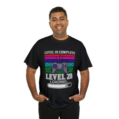 Level 20 Loading - Heavy Cotton Tee - Image 8