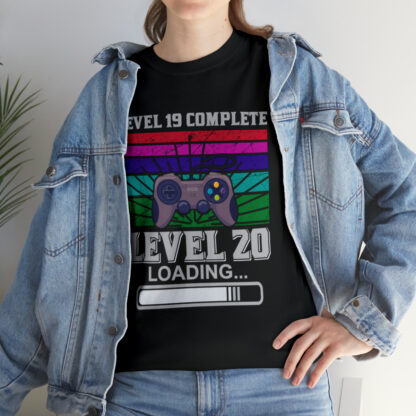 Level 20 Loading - Heavy Cotton Tee - Image 9