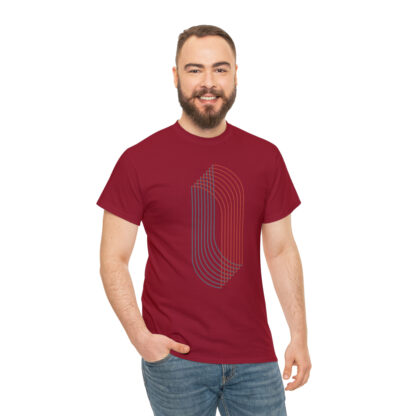 3D Tunnel - Heavy Cotton Tee - Image 77