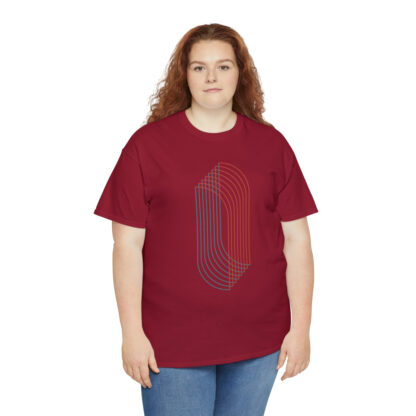 3D Tunnel - Heavy Cotton Tee - Image 79