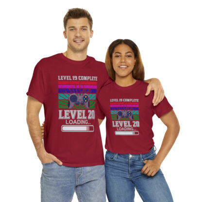 Level 20 Loading - Heavy Cotton Tee - Image 82