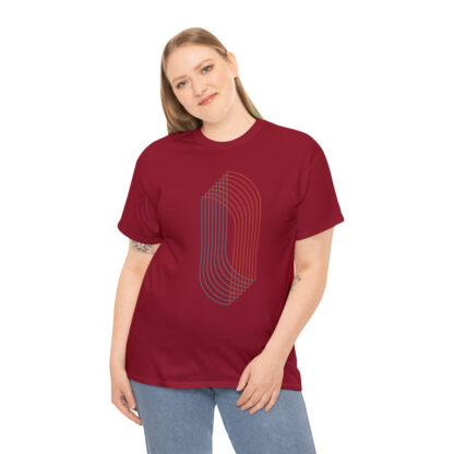 3D Tunnel - Heavy Cotton Tee - Image 76